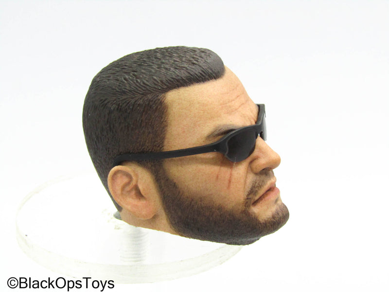 Load image into Gallery viewer, Avalanche Leader - Male Head Sculpt w/Sunglasses
