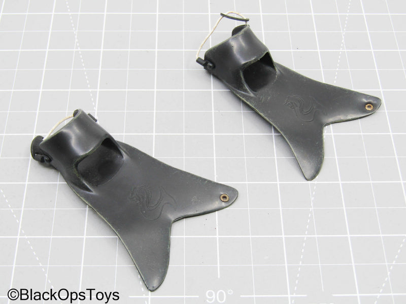 Load image into Gallery viewer, Black Diving Fins (READ DESC)
