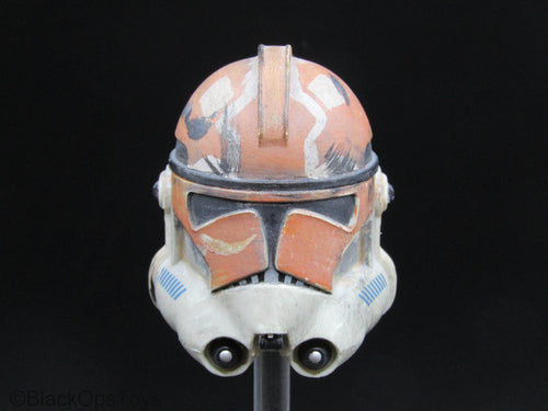 Star Wars - Custom Weathered 332nd Company Clone Trooper Helmet