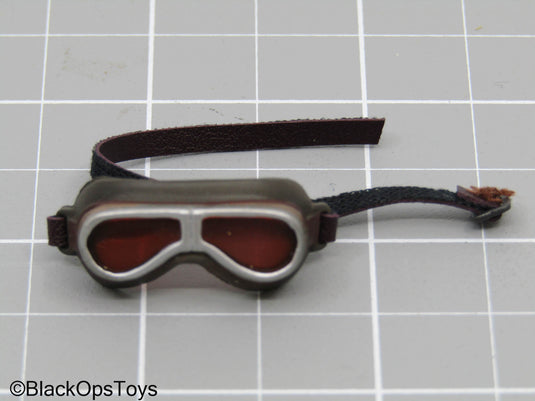 Black Goggles w/Red Lenses