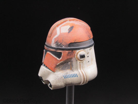 Star Wars - Custom Weathered 332nd Company Clone Trooper Helmet