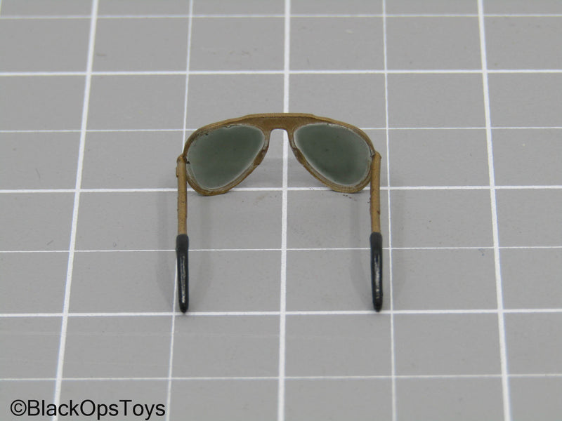 Load image into Gallery viewer, Gold Colored Aviator Glasses
