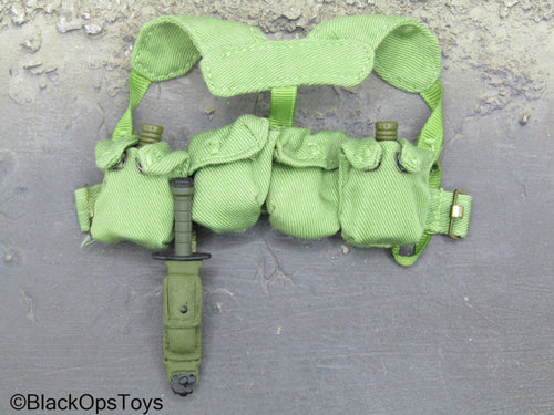 GI Joe - Green Battle Belt w/Pouch Set