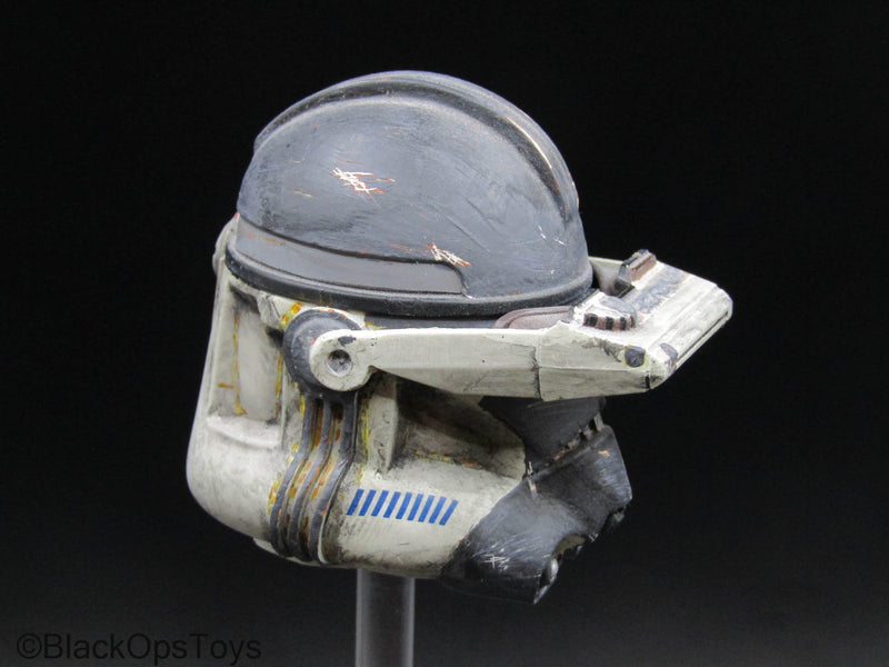 Load image into Gallery viewer, Star Wars - Custom Grey Clone Trooper Helmet w/Glued Visor
