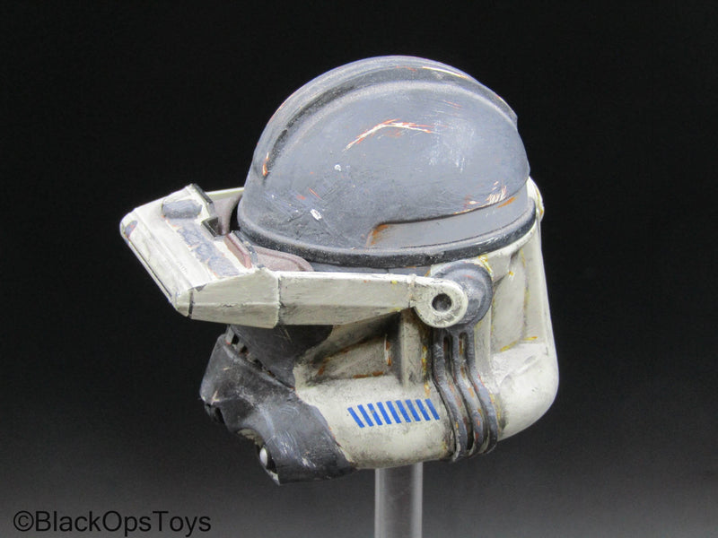 Load image into Gallery viewer, Star Wars - Custom Grey Clone Trooper Helmet w/Glued Visor
