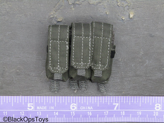 ZERT AMG Juggernaut - Wolf Grey MOLLE 556 Triple Mag Pouch