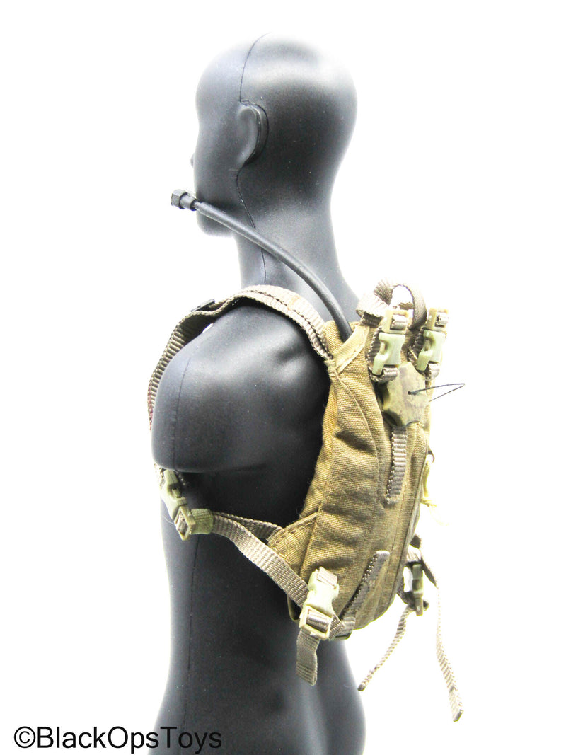 Load image into Gallery viewer, Tan Hydration Backpack
