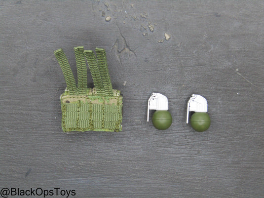 SOBR - Version S - Multicam MOLLE Dual Cell Grenade Pouch Set