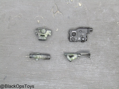 SOBR - Version S - Red Dot Sight, PEQ, Foregrip, & Tac Light Set
