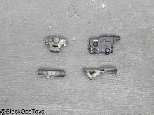 SOBR - Version S - Red Dot Sight, PEQ, Foregrip, & Tac Light Set