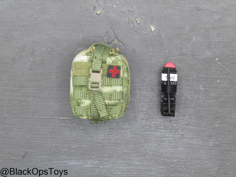 Load image into Gallery viewer, SOBR - Version S - ATACS Camo MOLLE IFAK Pouch Set

