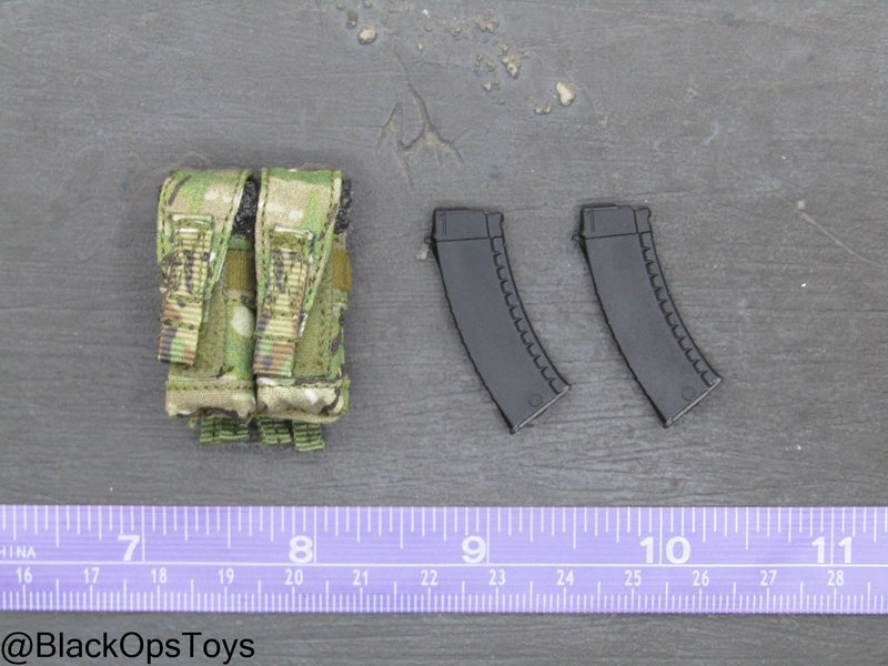 Load image into Gallery viewer, SOBR - Version S - Multicam MOLLE Dual Cell Mag Pouch w/Mags (x2)
