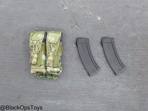 SOBR - Version S - Multicam MOLLE Dual Cell Mag Pouch w/Mags (x2)