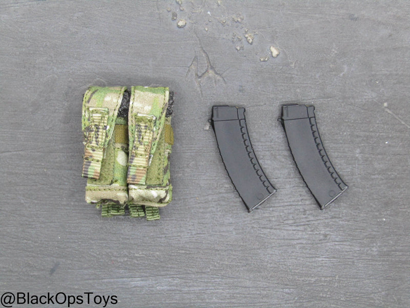 Load image into Gallery viewer, SOBR - Version S - Multicam MOLLE Dual Cell Mag Pouch w/Mags (x2)
