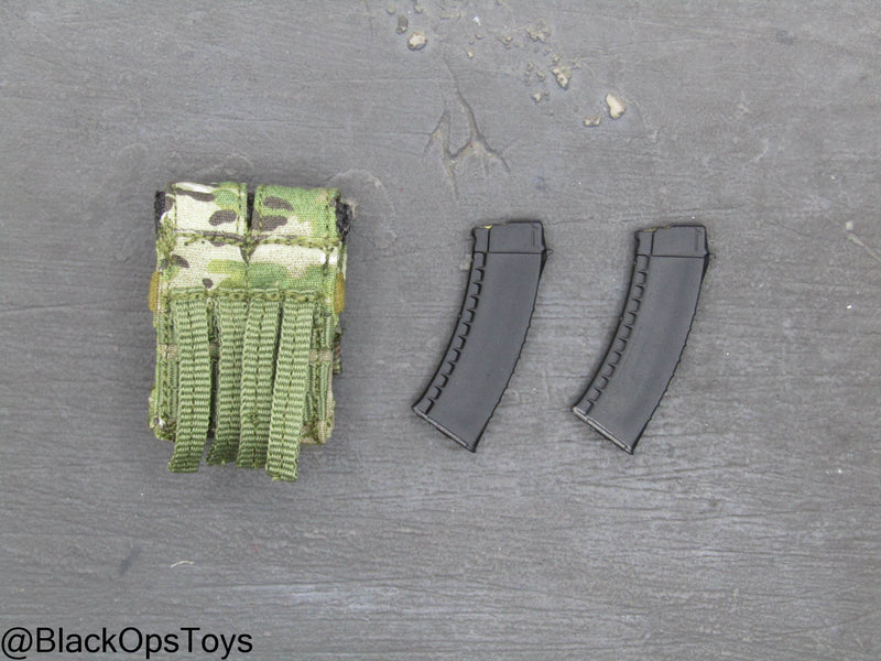 Load image into Gallery viewer, SOBR - Version S - Multicam MOLLE Dual Cell Mag Pouch w/Mags (x2)
