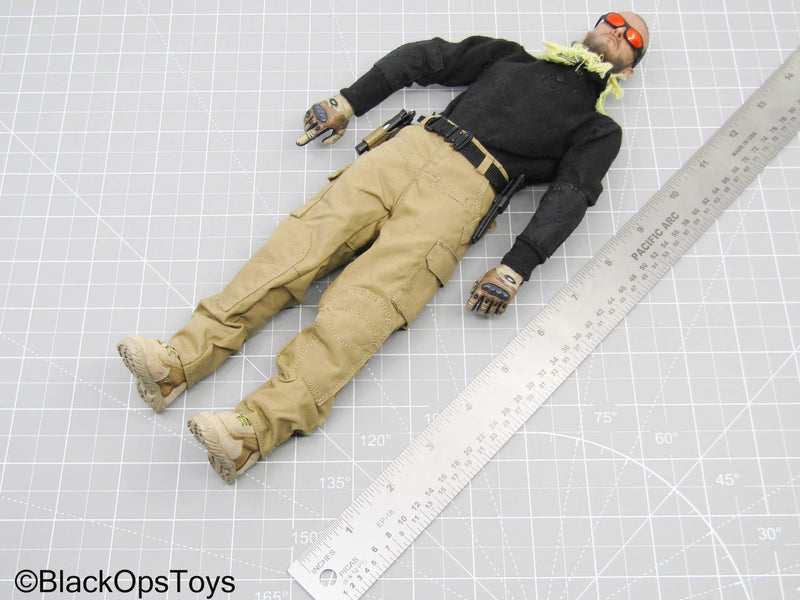 Load image into Gallery viewer, Male Full Dressed Body w/Headsculpt, Pistol, &amp; Gear Set
