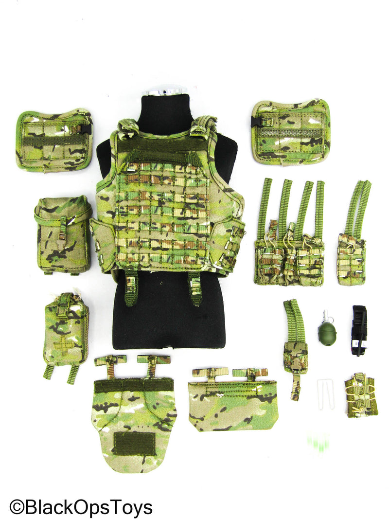 Load image into Gallery viewer, FSB Spetsnaz Alpha - Multicam MOLLE Assault Vest w/Pouch Set
