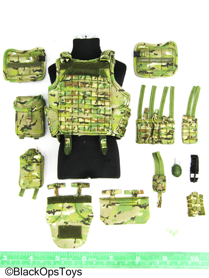 Load image into Gallery viewer, FSB Spetsnaz Alpha - Multicam MOLLE Assault Vest w/Pouch Set
