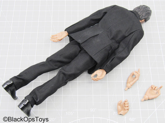 John Wick Full Black Suit Dressed Body w/Headsculpt & Hands (x3)