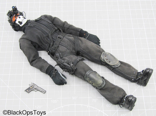 Male Full Dressed Body w/Headsculpt, Headgear, & Pistol Set