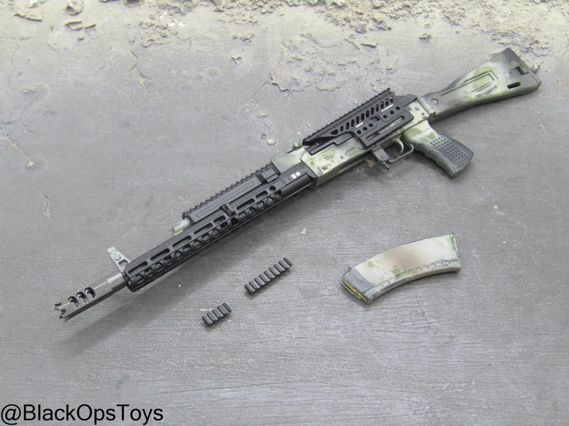 Load image into Gallery viewer, SOBR - Version S - Camo AK74 Rifle w/Folding Stock Set
