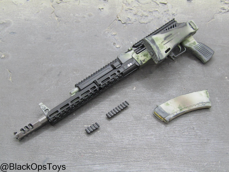 Load image into Gallery viewer, SOBR - Version S - Camo AK74 Rifle w/Folding Stock Set
