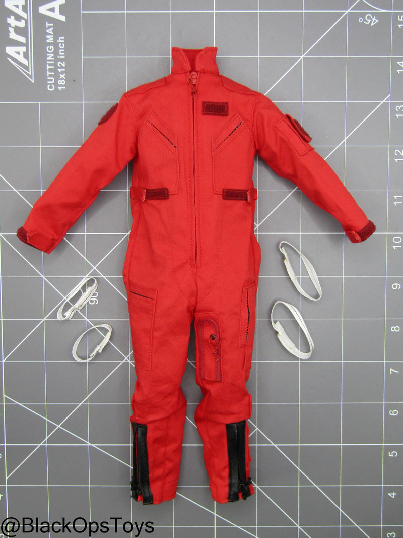 Load image into Gallery viewer, Zombie Hunter - Red Jumpsuit
