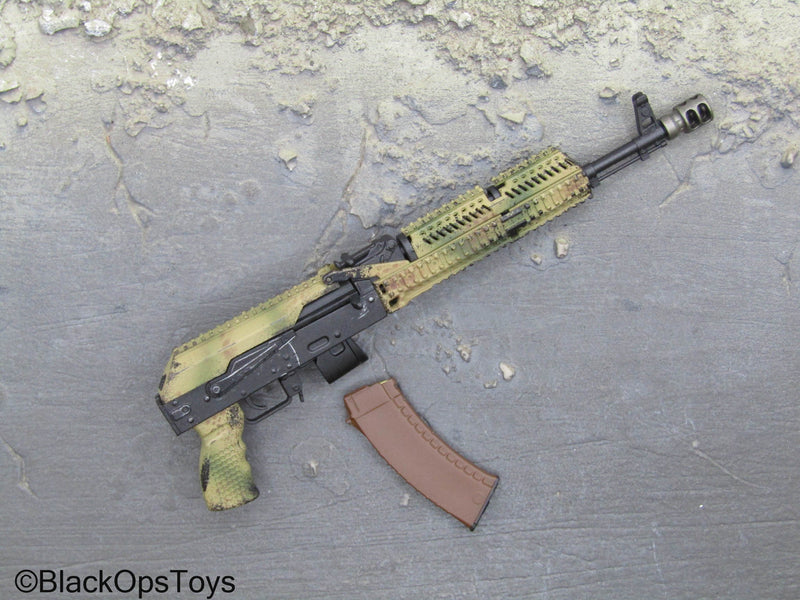 Load image into Gallery viewer, FSB Spetsnaz Alpha - Camo AK47M Rifle
