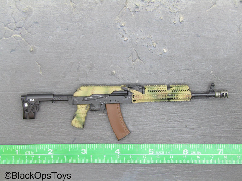 Load image into Gallery viewer, FSB Spetsnaz Alpha - Camo AK47M Rifle
