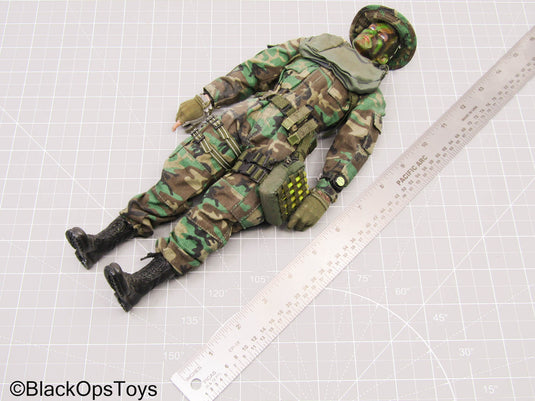 Male Navy Seal Full Dressed Body w/Headsculpt & Gear Set