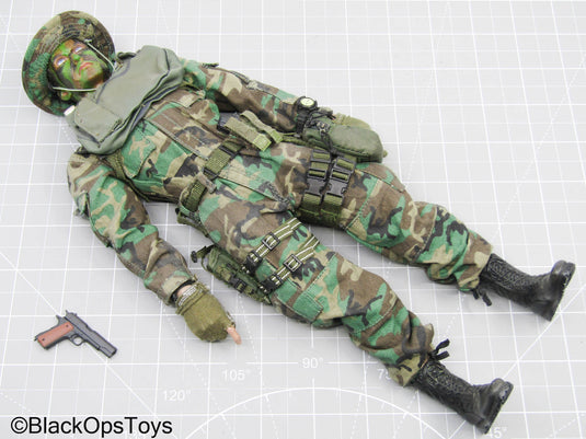 Male Navy Seal Full Dressed Body w/Headsculpt & Gear Set
