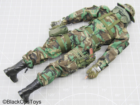 Male Navy Seal Full Dressed Body w/Headsculpt & Gear Set