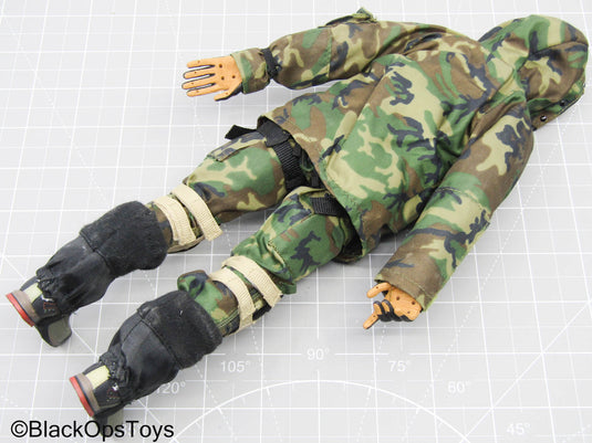 Male Mountain Ops Full Multicam Camo Dressed Body (Hot Toys)