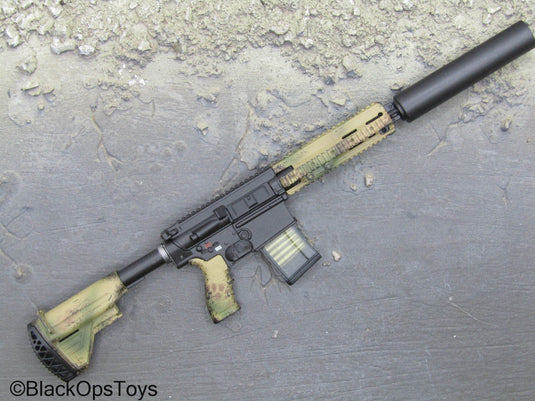 FSB Spetsnaz Alpha - Camo MR308 w/Suppressor