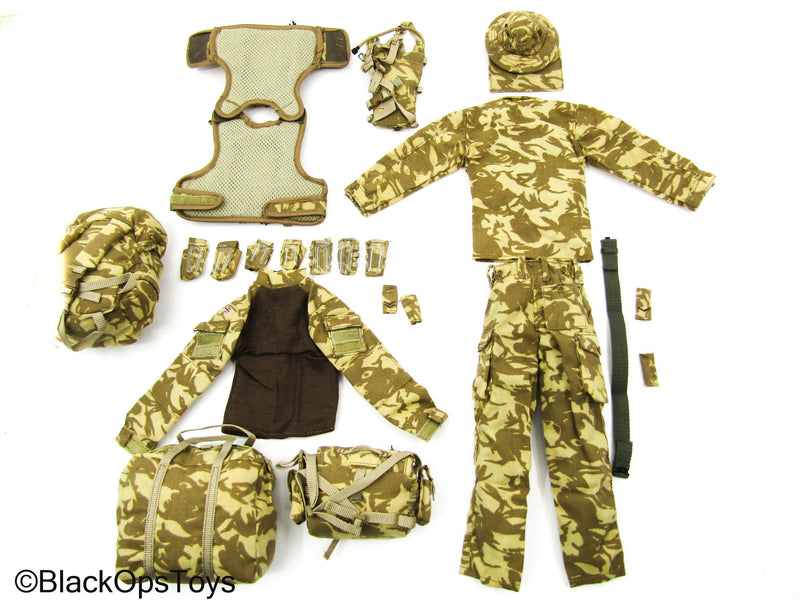 Load image into Gallery viewer, British Desert DPM Camo Complete Uniform &amp; Vest Set 4-Pack - MINT
