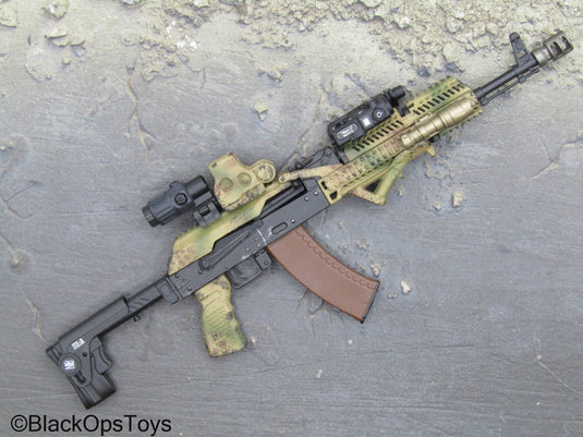 FSB Spetsnaz Alpha - Camo AK47M Rifle w/Attachment Set