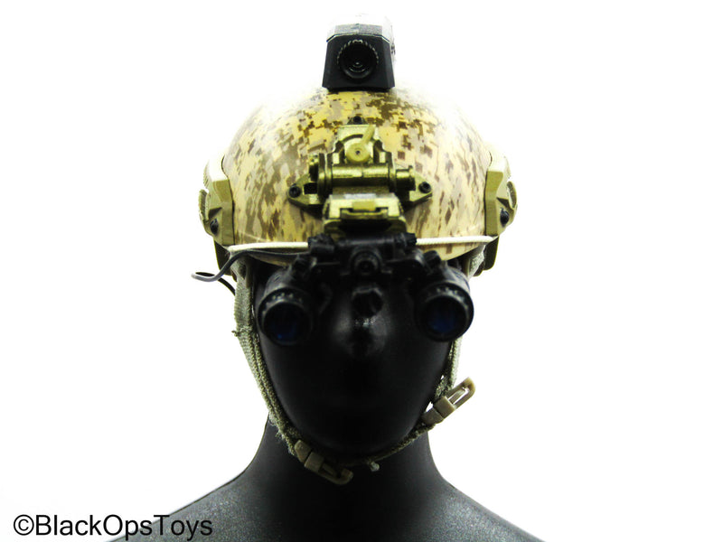 Load image into Gallery viewer, CBRN Combat Control Team - AOR1 Helmet w/NVG Set
