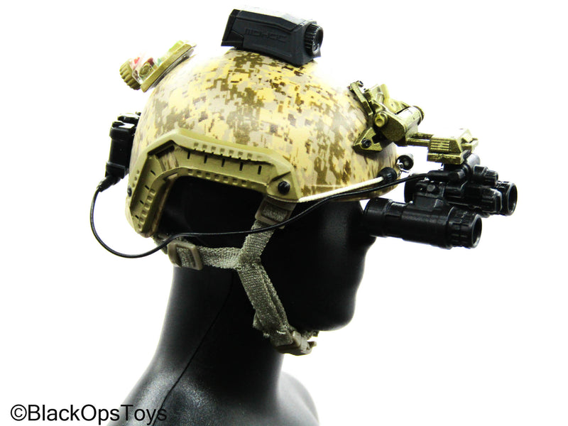 Load image into Gallery viewer, CBRN Combat Control Team - AOR1 Helmet w/NVG Set
