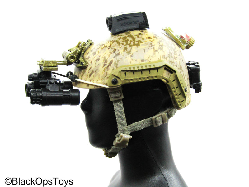 Load image into Gallery viewer, CBRN Combat Control Team - AOR1 Helmet w/NVG Set

