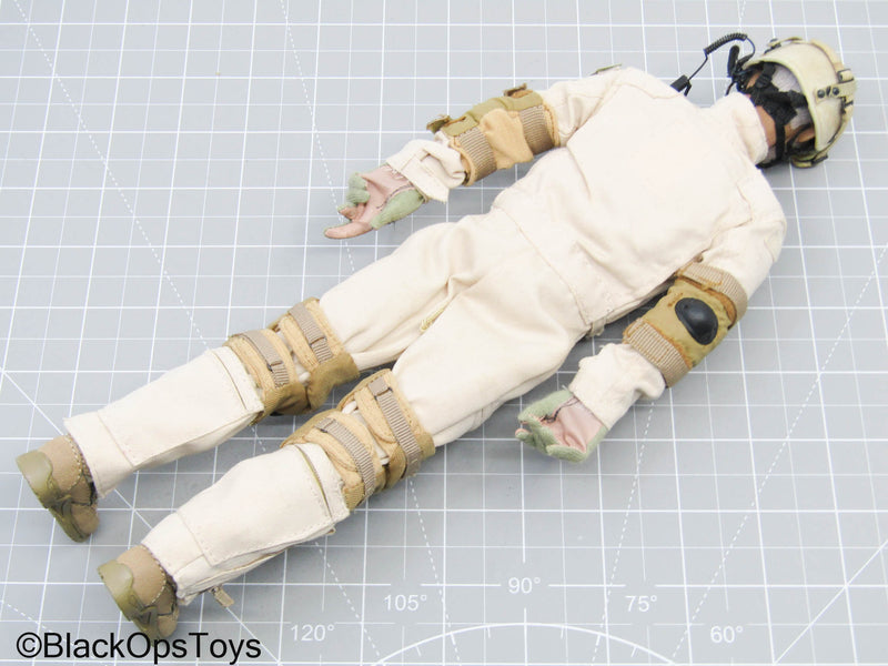 Load image into Gallery viewer, Male Full Dressed Flight Suit Body w/Headsculpt &amp; Radio Headset
