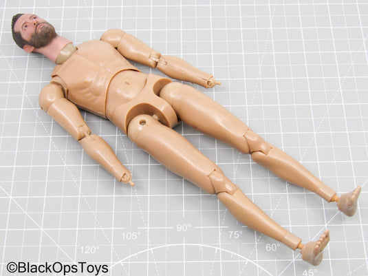 Male Base Body w/Feet & Headsculpt In Ryan Reynolds Likeness