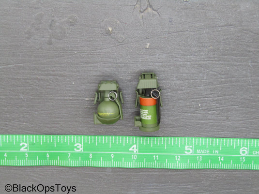 CBRN Combat Control Team - Grenade Set w/MOLLE Fast Holsters