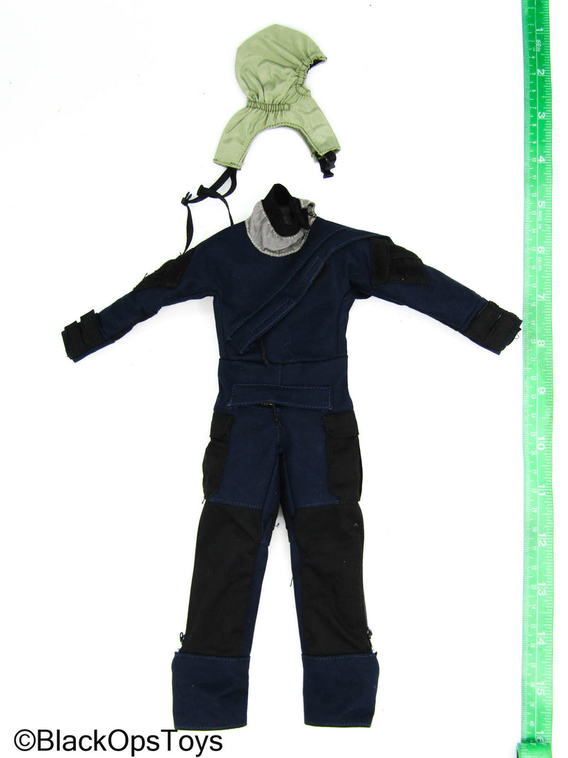 Load image into Gallery viewer, CBRN Combat Control Team - Blue Jumpsuit w/Chemical Hood
