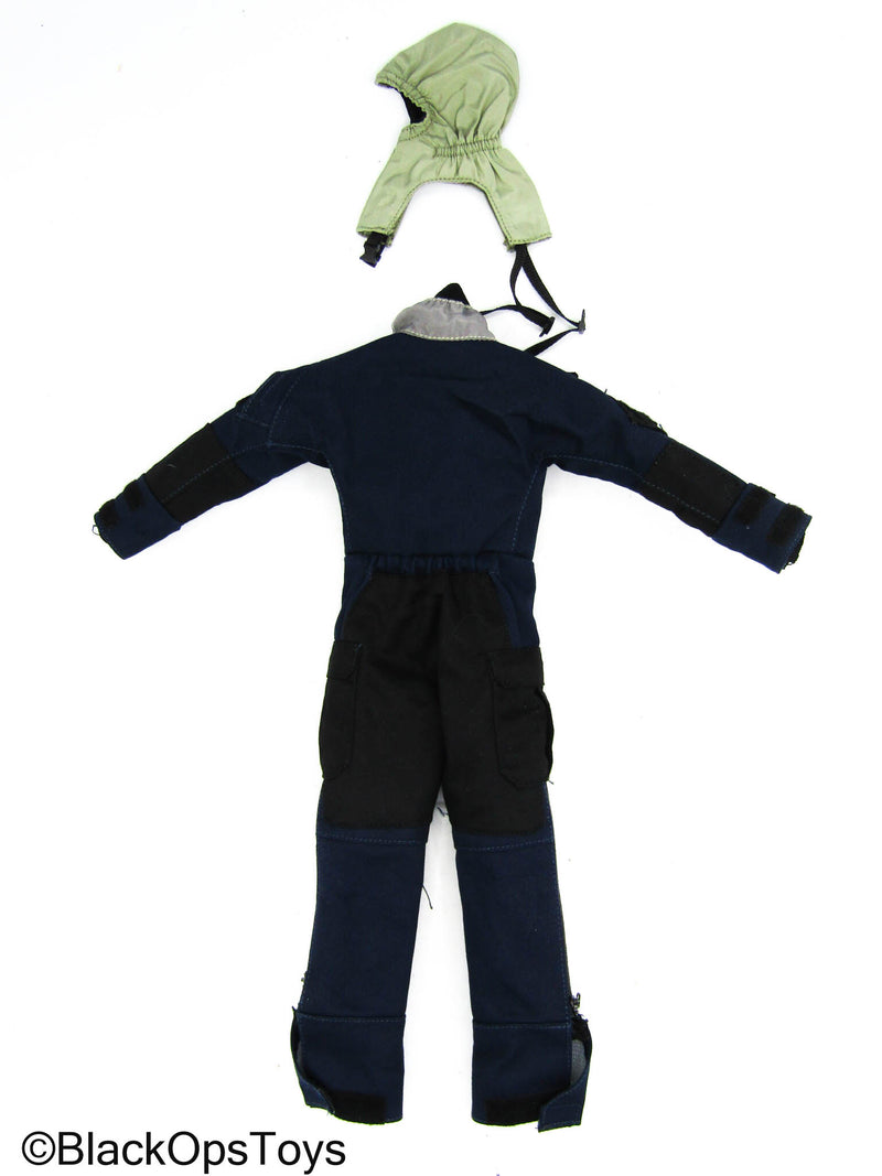 Load image into Gallery viewer, CBRN Combat Control Team - Blue Jumpsuit w/Chemical Hood
