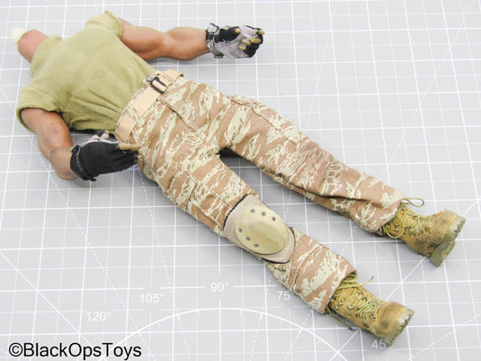 Male Full Desert Camo Dressed Body (Hot Toys)