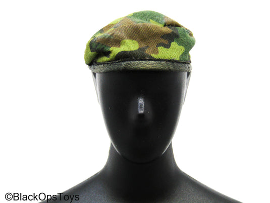 Vietnam Era Woodland Camo Beret (Toy Soldier)