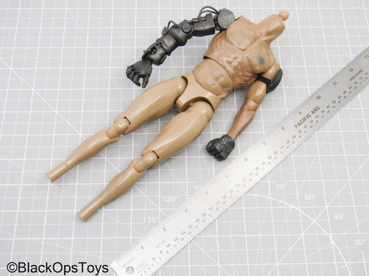 Male Base Body w/Robotic Parts & Shoulder Plate (READ DESC)