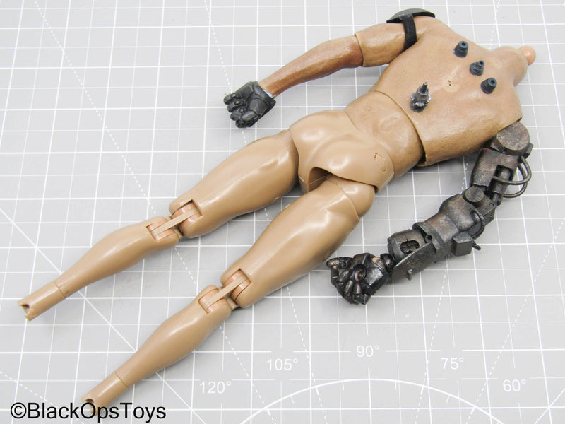 Load image into Gallery viewer, Male Base Body w/Robotic Parts &amp; Shoulder Plate (READ DESC)
