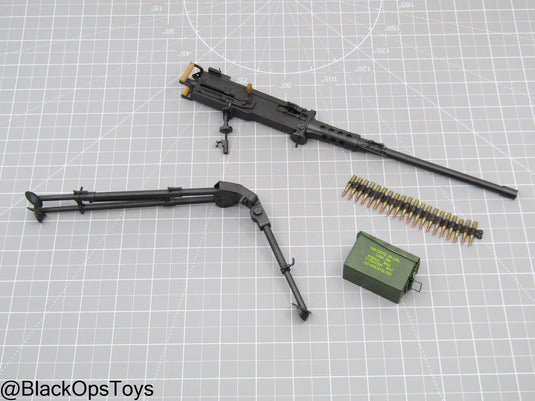 WWII - Metal .50 Cal Browning Machine Gun Set