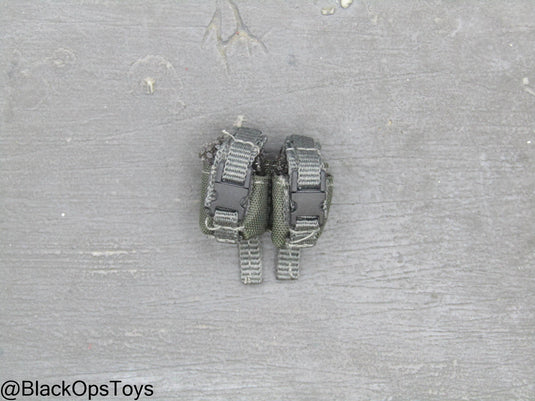 ZERT AMG Juggernaut - Wolf Grey MOLLE Dual Cell Frag Grenade Pouch